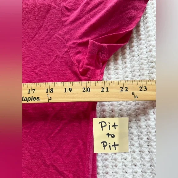 Vilebrequin Men's Hot Pink 100% Linen Polo‎ Lightweight Size XXL - Picture 10 of 11